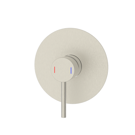 وجه خط واحد نيكل مخفي دائري