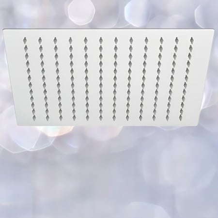 طاسة دش مطري مربع 30x30 لون كروم