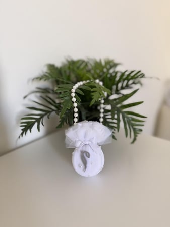 كيس ملح مع الأحرف