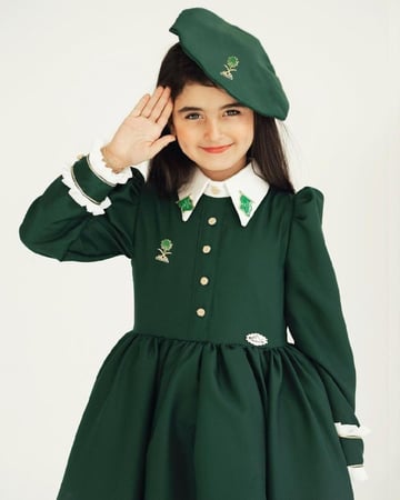 فستان اليوم الوطني السعودي