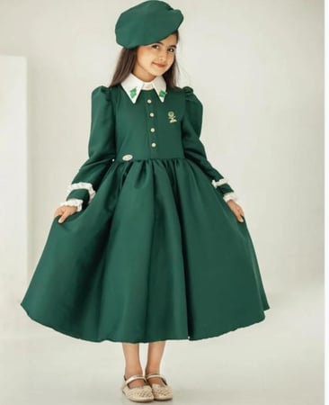 فستان اليوم الوطني السعودي