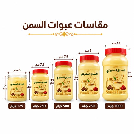 سمن غنم بلدي فاخر