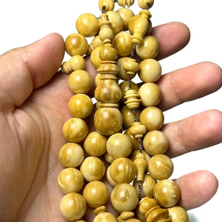 مسباح كوك ابيض سوبر محزز