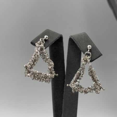 نصف طقم وشاح فضي