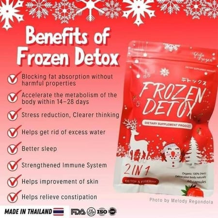 فروزن ديتوكس لتخلص من سموم الجسم/Frozen Detox