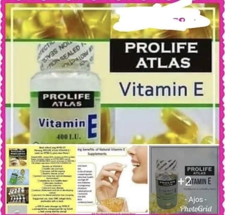 برولايف اطلس حبوب فيتامين e/Prolife Atlas Vitamin E