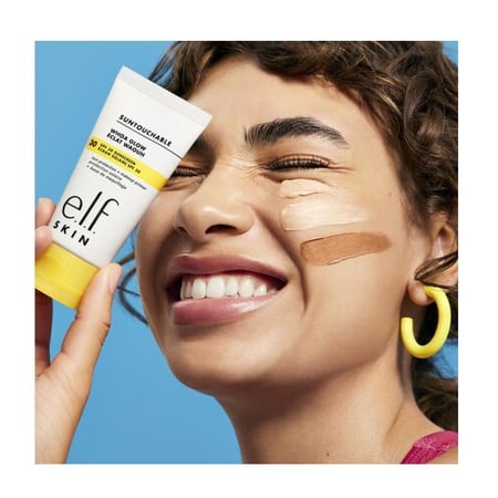 ايلف برايمر مكياج وواقي شمس واوا جلو صن تاتشبل عامل حماية 30 SPF - صن برست - 50مل