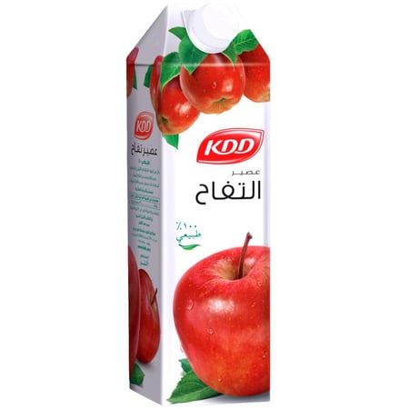 عصير تفاح كي دي دي1لتر