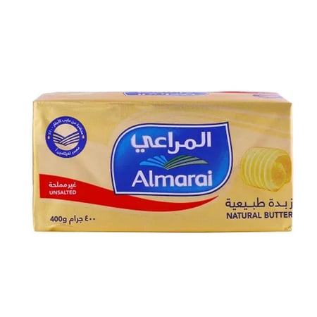 زبدة المراعي غير مملحة 400ج
