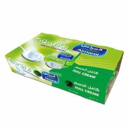 زبادي المراعي كامل الدسم 170ج ربطة