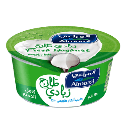 زبادي المراعي كامل الدسم 170 ج