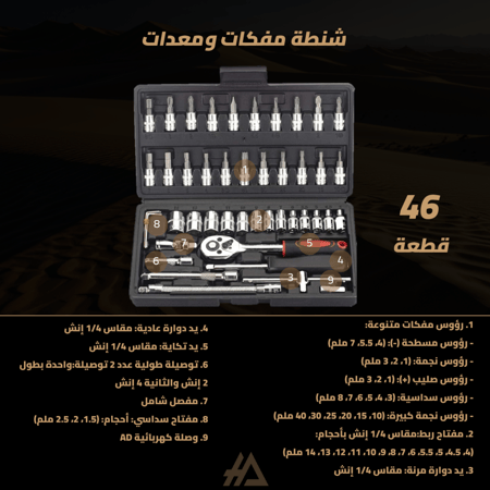 شنطة مفكات ومعدات