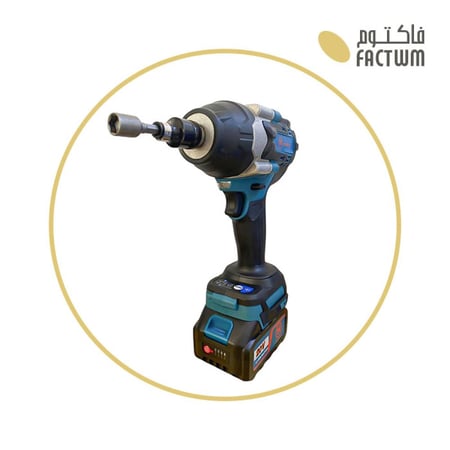 عدة دريل كفرات فك وربط وتخريم 600N | باور تيك power tek