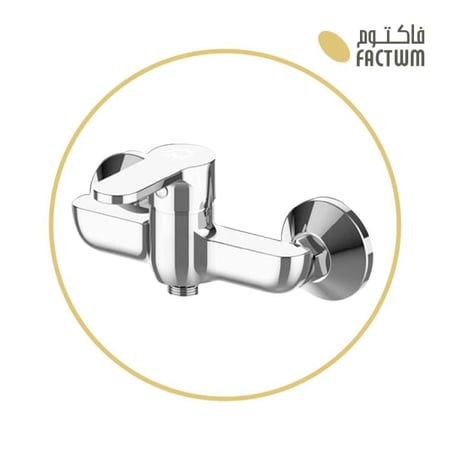بكج طقم الخلاطات المياه باللون الكروم