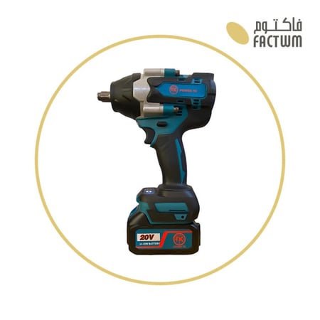 عدة دريل كفرات فك وربط وتخريم 600N | باور تيك power tek