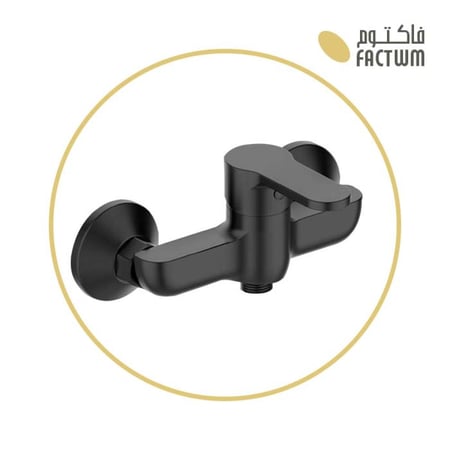 بكج طقم الخلاطات المياه باللون الأسود