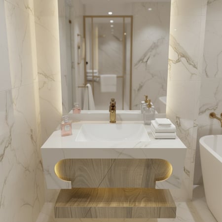 مغسله ضيوف مقاس 80 سم