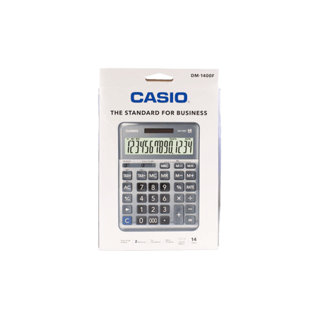 آلة حاسبة كاسيو DM-1400F | CASIO DM-1400F Calculator