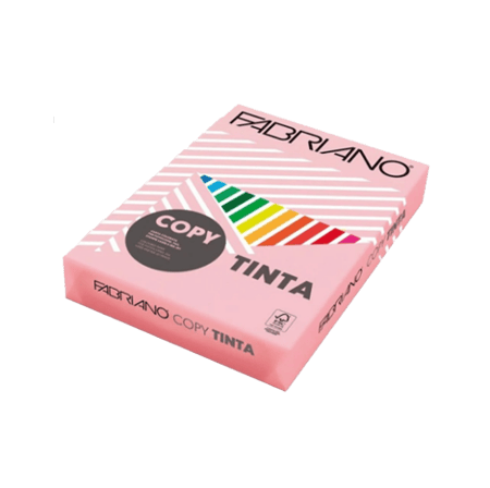 ورق تصوير A4 ملون - وردي فبريانو | Fabriano Color Copy Paper A4 Pink 500pcs