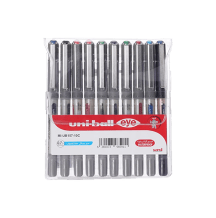 أطقم أقلام يونيبول UB157-10C | UNIBALL UB157-10C Pen Sets