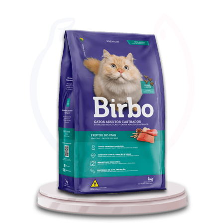 بيربو  طعام جاف مثالي للقطط المعقمة 15 كجم