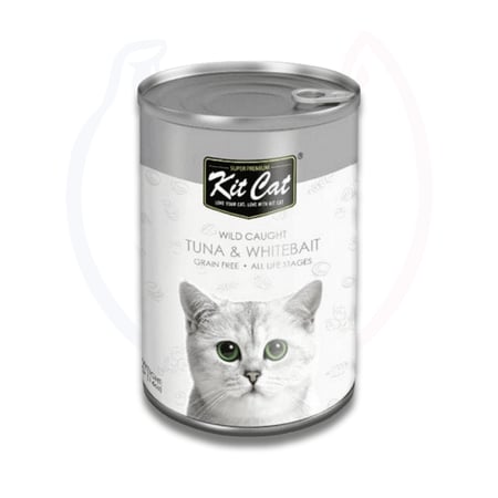كت كات معلبات تونا وصغار السمك 400غ
