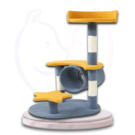 خداشة سيفن بيرد  نفق نوم مع ألعاب تعليق نجمة وهلال