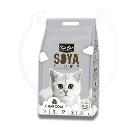 كت كات رمل الصويا كربون 7 لتر