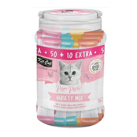 كت كات  مكافآت قطط تشكيلة متنوعة 60×15 جم