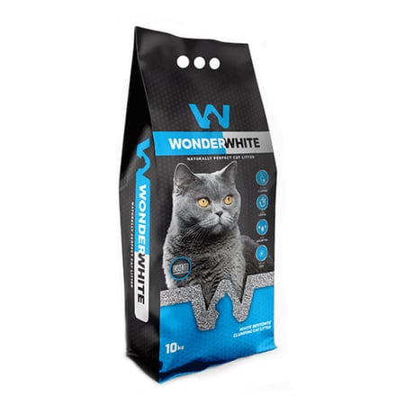 ويندر وايت – رمل قطط بدون رائحة | 10 كغ