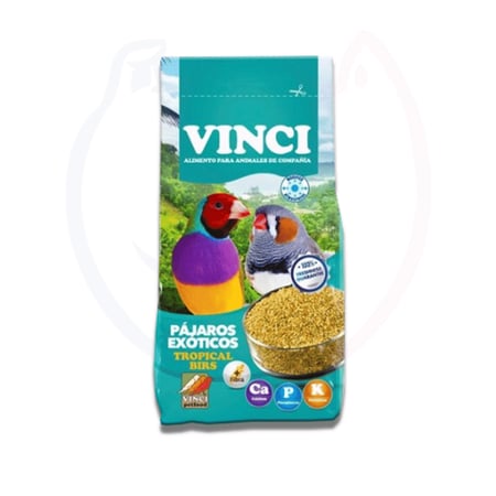 طعام طيور الزينة الاستوائية من فينسي 1كجم