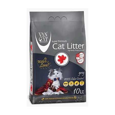 فان كات – رمل قطط بالكربون الفعال | 10 لتر