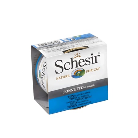 طعام رطب للتونة في ماء طبيعي للقطط  وجبة خفيفة وصحية | 85 غرام