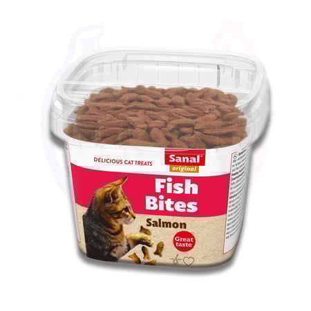 سنال اقراص مكافآت صحية بالسالمون للقطط 75غ