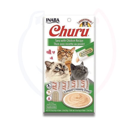 اينابا تشورو هريسة تونا مع دجاج 4×14غ