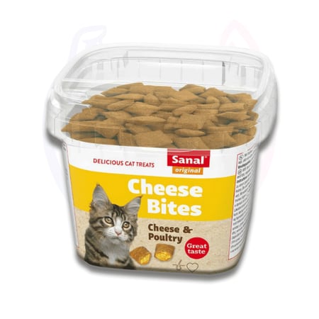 سنال اقراص مكافآت صحية بالجبنة والدجاج للقطط 75غ