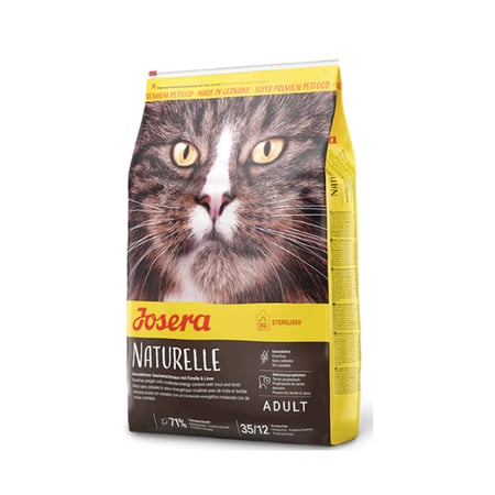 جوسيرا نيتشرال  طعام جاف للقطط المعقمة بالسلمون والعدس | 4.25 كجم