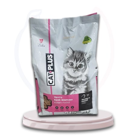 كات بلس كيتن طعام جاف للقطط الصغيرة بنكهة الدجاج والأنشوفة 7 كجم