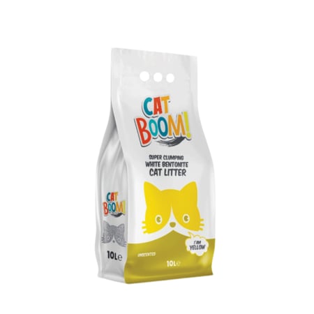 كات بوم - رمل قطط بدون رائحة 10 لتر