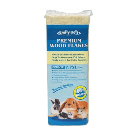 رقائق خشب ممتازة للحيوانات الأليفة  إيميلي 7.75 لتر لتنظيف مثالي وامتصاص عالي