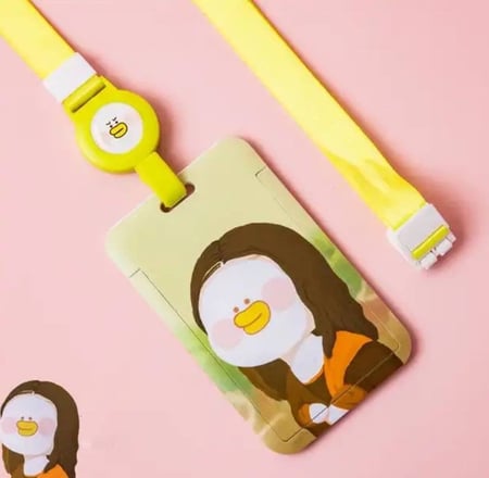 حامل بطاقة بطباعة زيتيه مع شارة سحب luxury card holder with oil painting