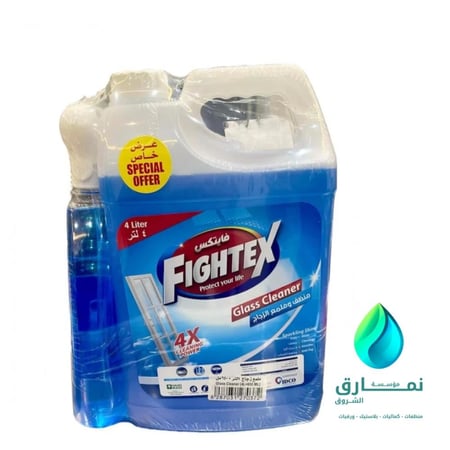 فايتكس ملمع زجاج 4 لتر الكرتون شد 4