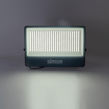 وحدة إضاءة كشاف LED متغيّرة الألوان Simon – IP66 – زاوية 110°