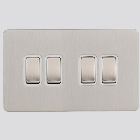 مفتاح رباعي اتجاهين (فضي)