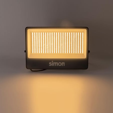 وحدة إضاءة كشاف LED متغيّرة الألوان Simon – IP66 – زاوية 110°