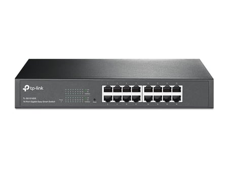 سويتش ذكي TP-Link TL-SG1016DE جيجابت 16 منفذ لإدارة الشبكة