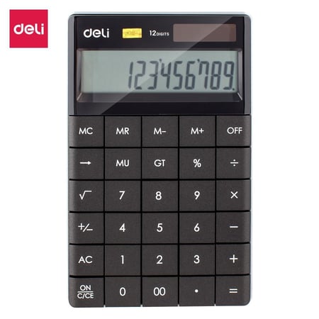 اله حاسبه مكتبي شاشه Deli-E1589P Desktop Calculator  12