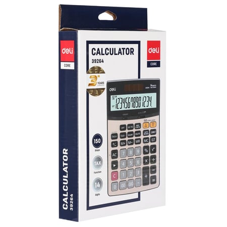 الة حاسبه مكتبي Deli-E39264 Desktop Calculator 14