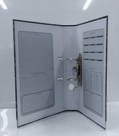 ملف افرنجي بوكس فايل FC كنت لون اسود  7.5 سم