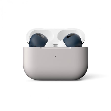 APPLE -  آبل ايربودز االجيل الثانى برو جديد - مكس اسمنتي و كحلي مطفي